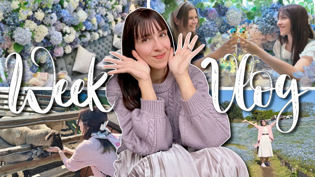 Golden Week Vlog 🎏 Mother Farm & Haute Couture Caf&eacute;