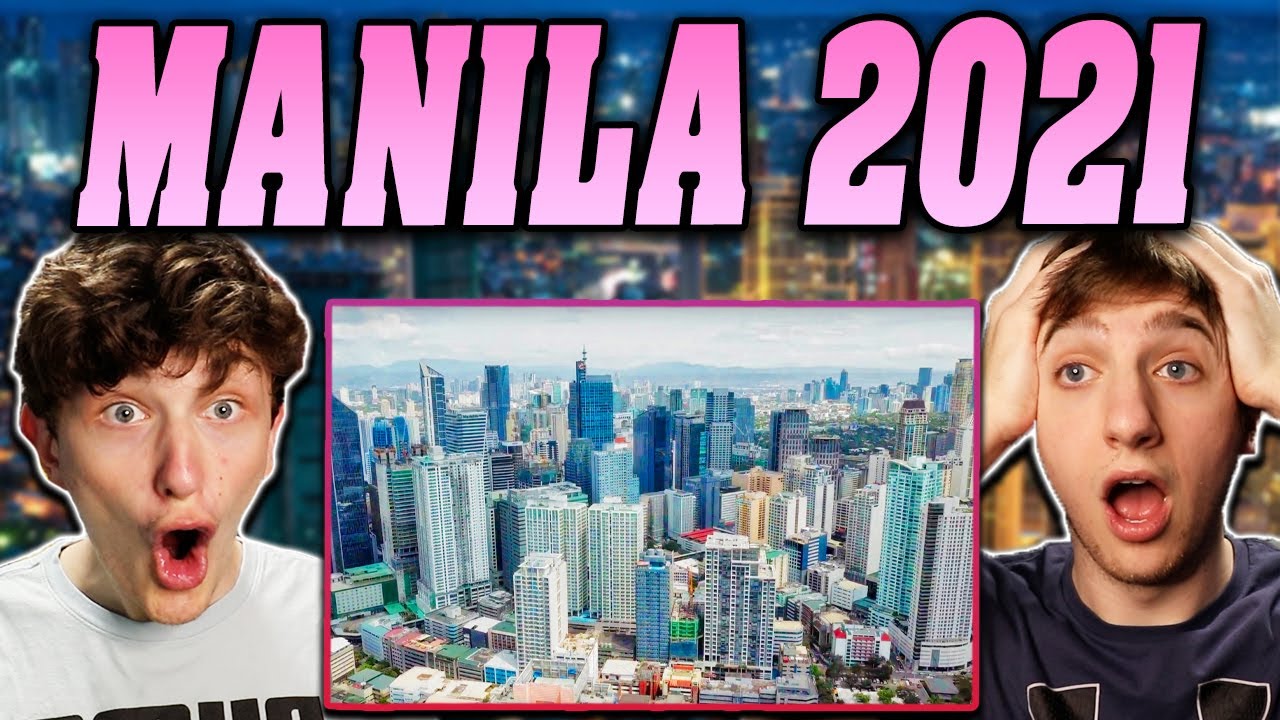 Americans React to Spectacular Skyline of Metro Manila Philippines 2021