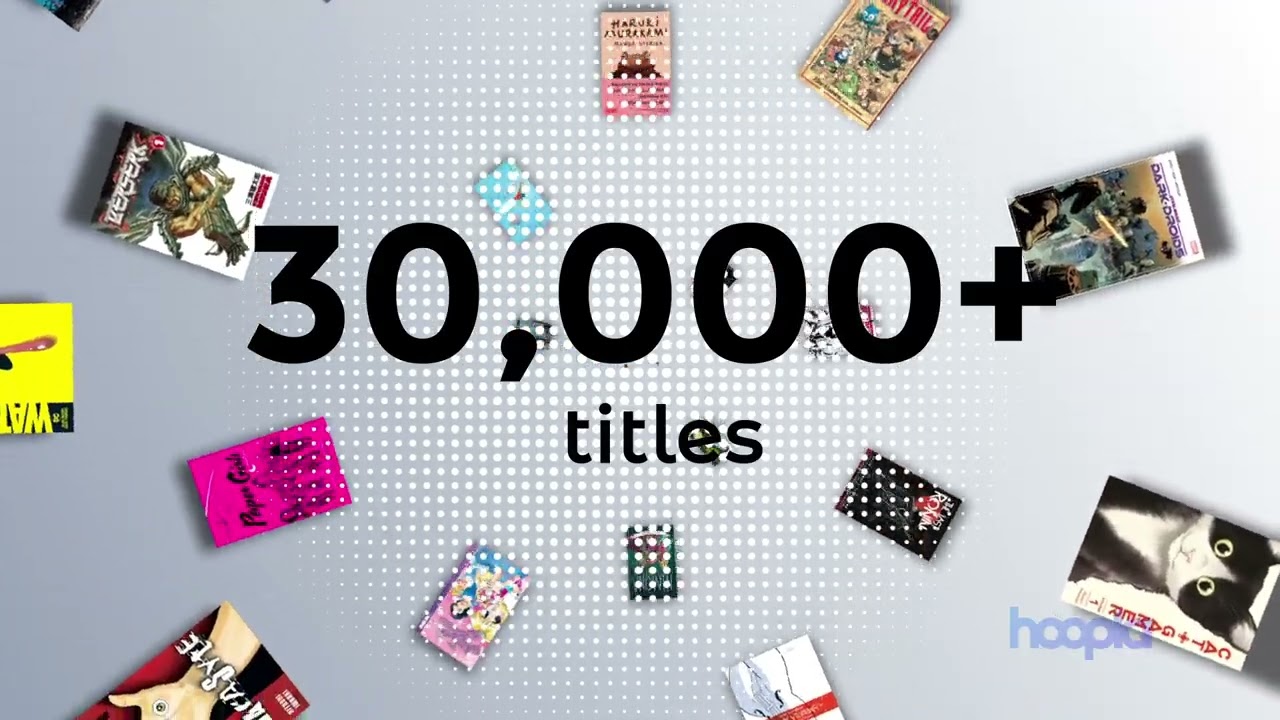 Explore a vast universe of free comics and manga with Hoopla Digital (Short Version)