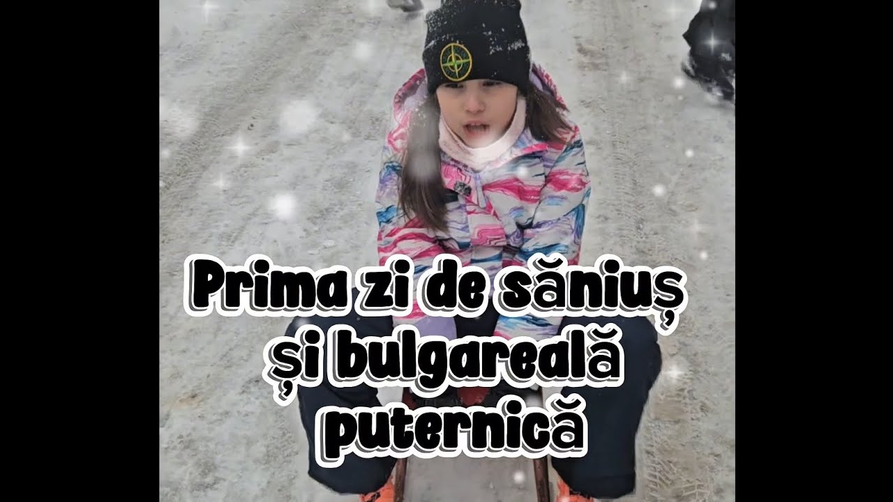 Mateea cu prietenii la zăpadă! Hai cu noi! ❄️🥳🖤🌨 #snow #friends #funny #play #fyp 