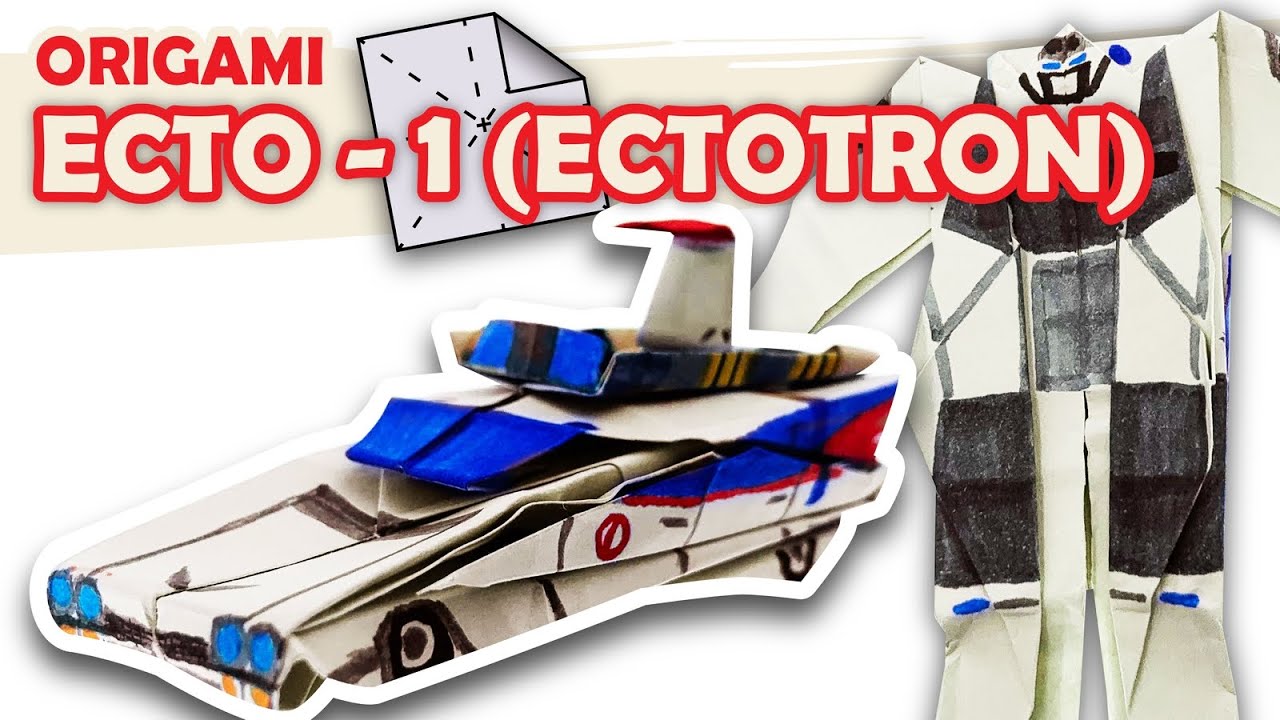Ecto-1, but with paper | Transformable