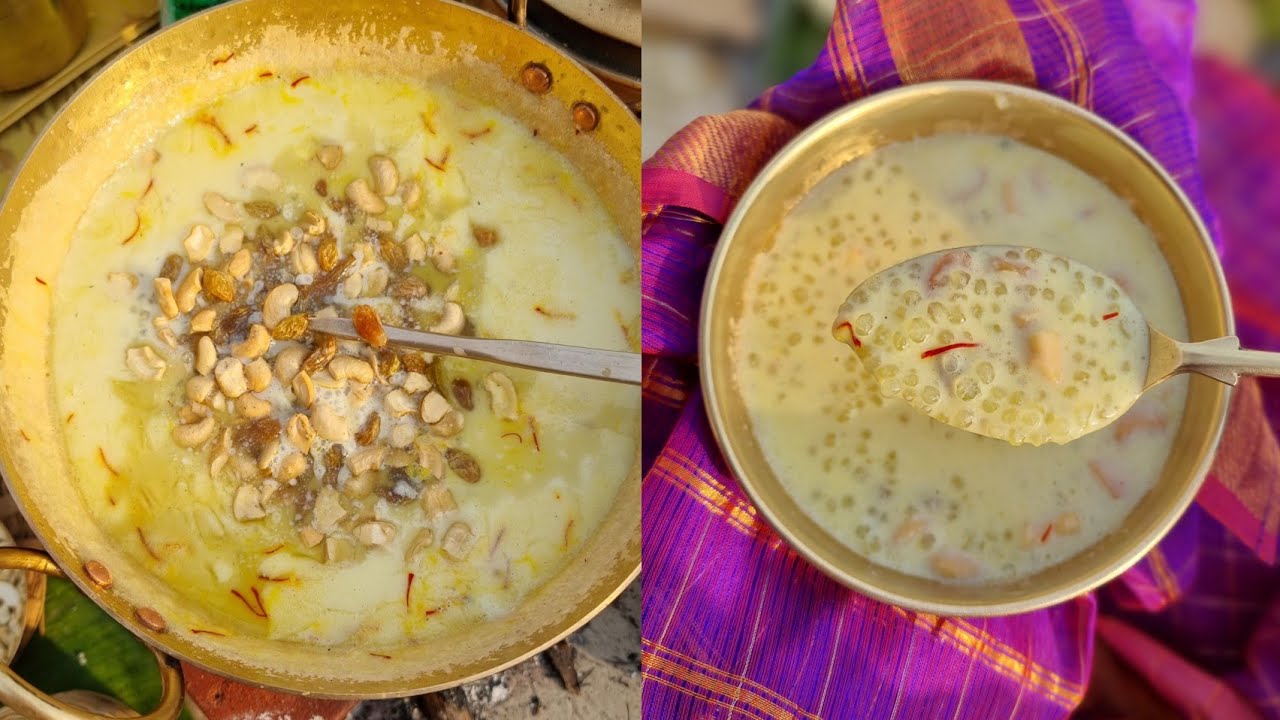 Mini javvarisi payasam / sabudhana kheer  4 - Ingredient easy payasam recipe #foodzeee