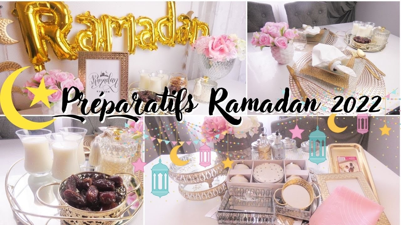 Préparatifs RAMADAN mon organisation Décoration🌙 | Table Ftour🕌 achat action