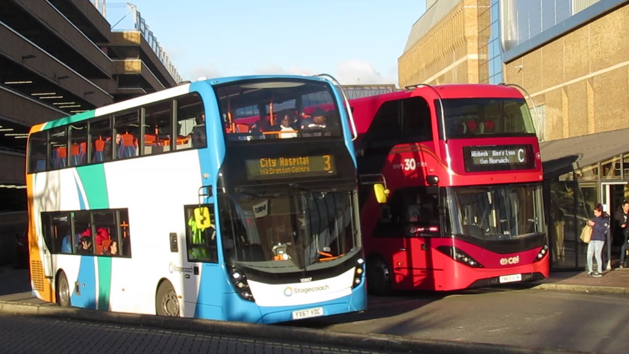 Buses & Trains at Peterborough | November 2023