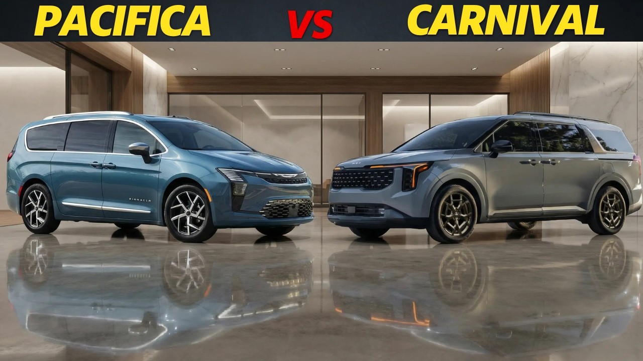 2026 Kia Carnival vs 2026 Chrysler Pacifica &mdash; Which Is the Best Family Carrier?