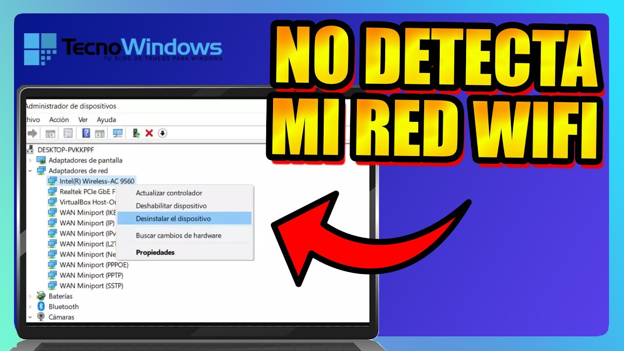 ✅MI PC NO DETECTA MI RED WIFI PERO SI OTRAS [SOLUCION]