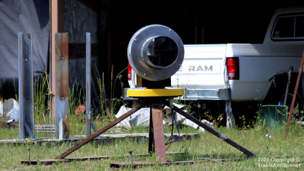 ACA Penetrator-15 Tornado Siren Test, Growl & Attack