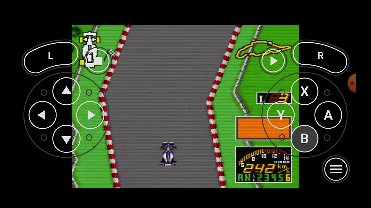 1991 F1 Grand Prix Super Nintendo Title 