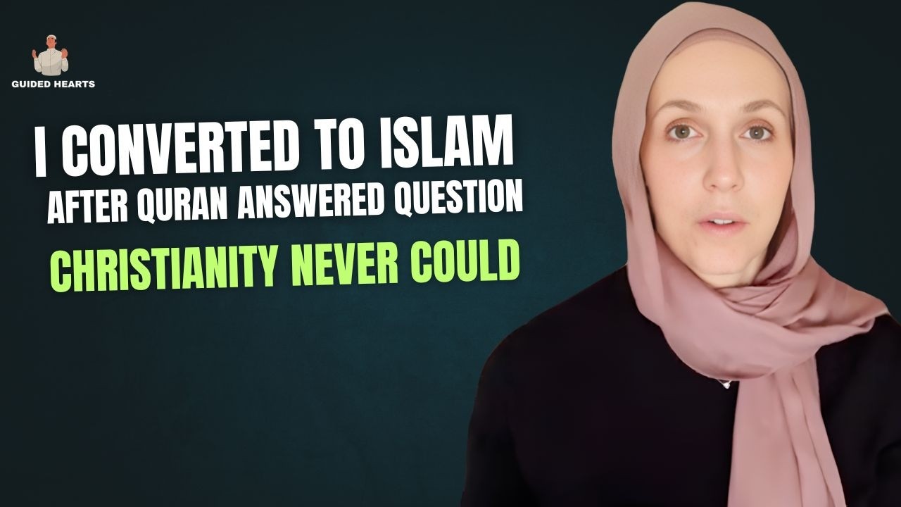 SHE CONVERTED TO ISLAM BECAUSE QURAN SOLVED ONE QUESTION THAT CHRISTIANITY NEVER COULD !