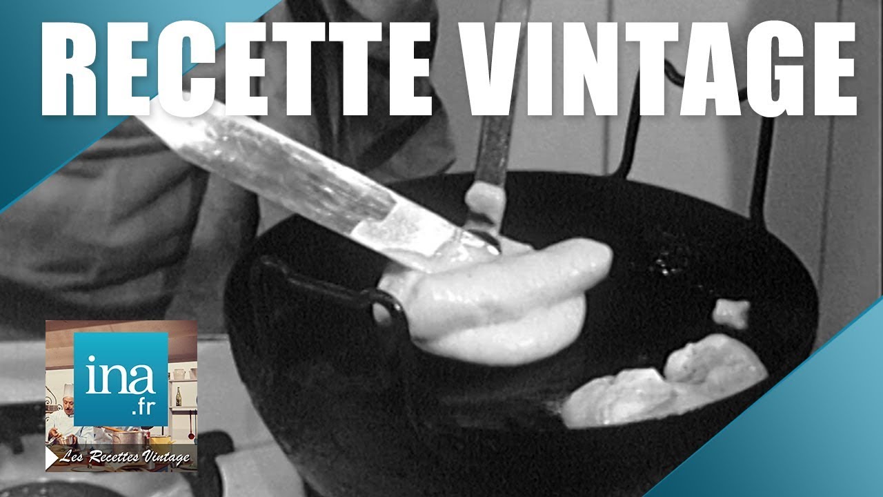 Recette : les crêpes aux pommes soufflées sauce Mireille de Raymond Oliver | Archive INA