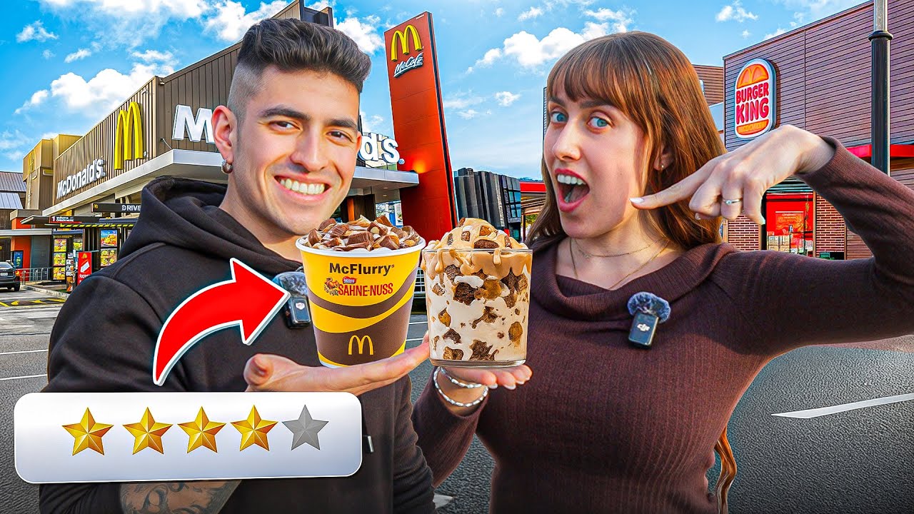BUSCANDO el mejor POSTRE de COMIDA R&Aacute;PIDA 🍦🍟