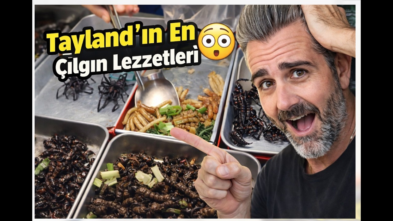 Tayland’ın En İlginç Sokak Lezzetlerini Denedim 🇹🇭