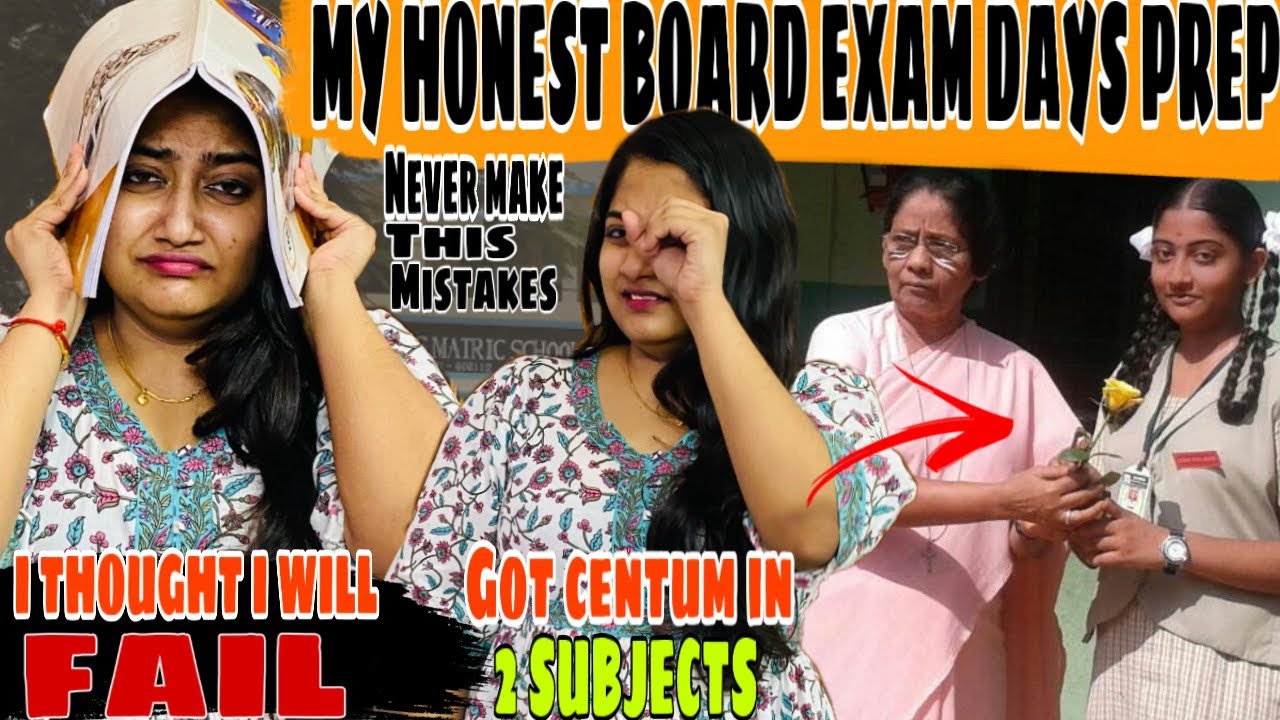 MY HONEST BOARD EXAM DAYS Prep Subject wise(Tamil)😣😨I did crazy mistakes