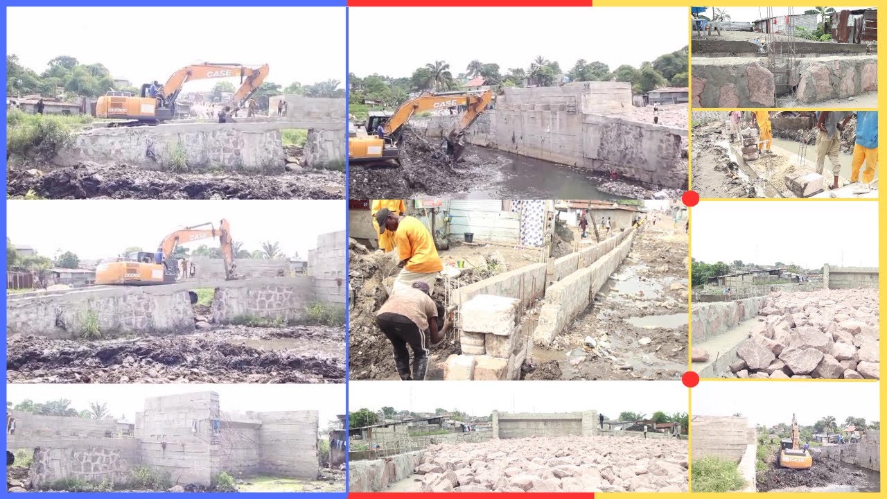 🚨 MASINA : REPRISE DES TRAVAUX DU PONT NSANGA SUR L'AVENUE KULUMBA