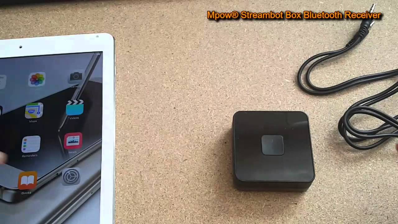 Mpow&reg; Streambot Box Bluetooth Receiver!