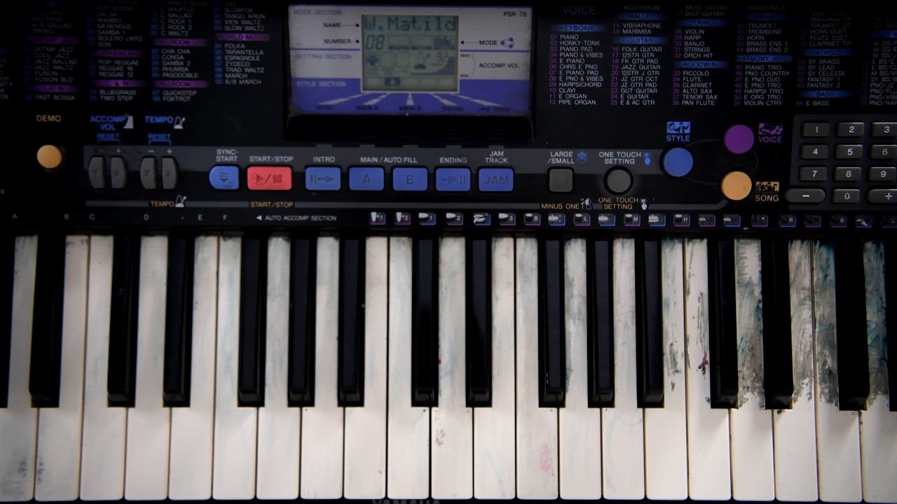 Yamaha PSR-78 Demo Songs