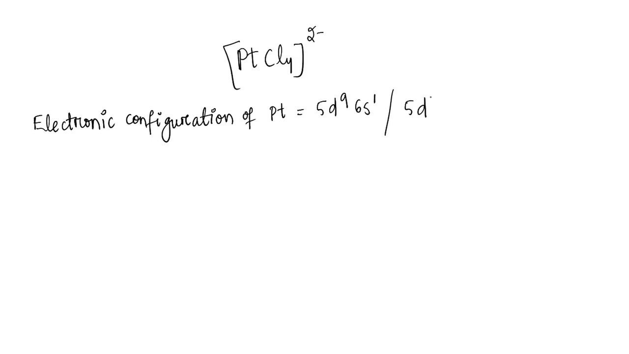Explain the structure and magnetic property of [PtCl4] 2- complex by using CFT.