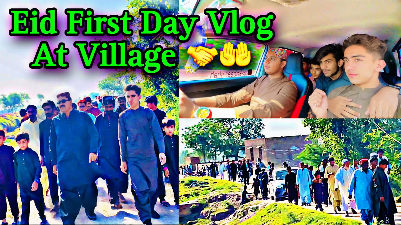 Eid First Day Vlog  💁 Village Ka Safar🫡