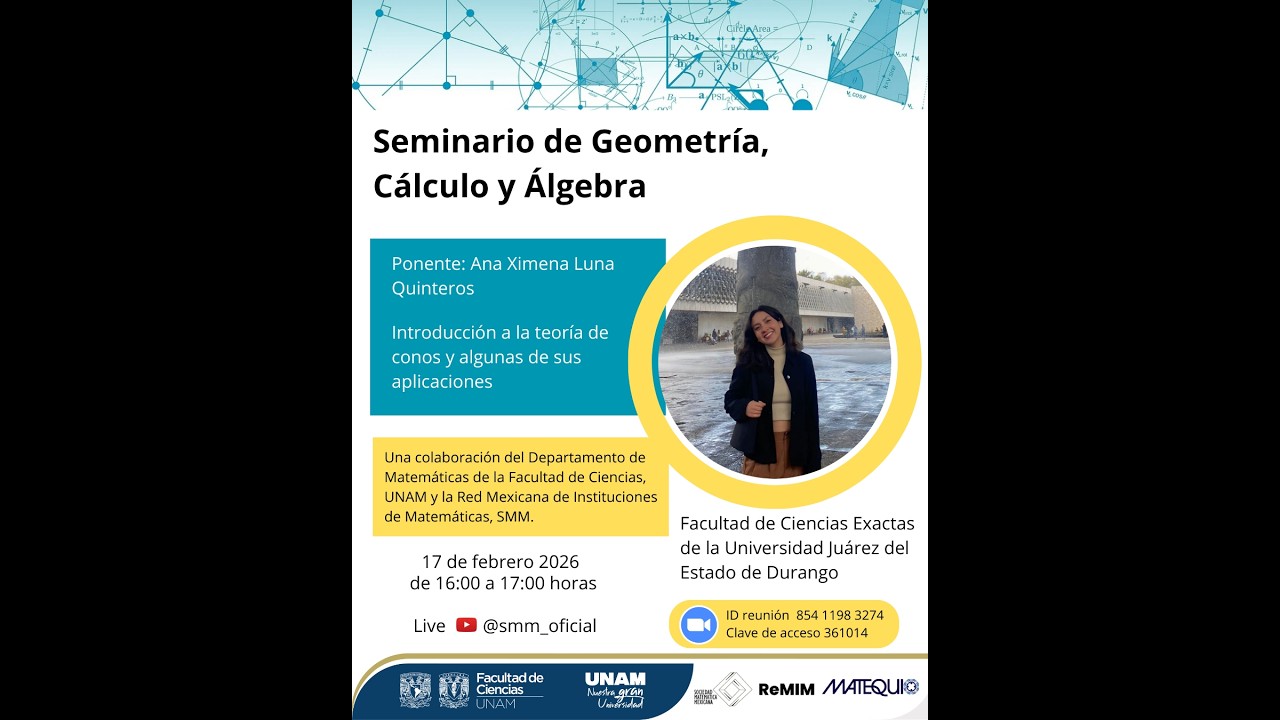 ReMIM | Seminario GCA | Introducción a la teoría de conos y algunas de sus aplicaciones