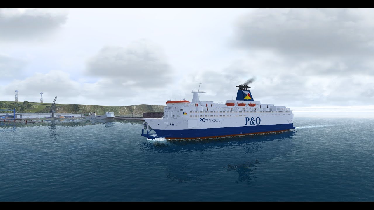 Pride of Provence | Arrival & Docking Maneuver | Dover