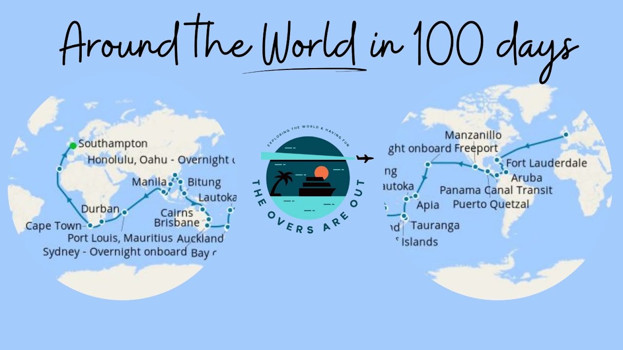 Around The World In 100 Days, Onboard P&O Arcadia