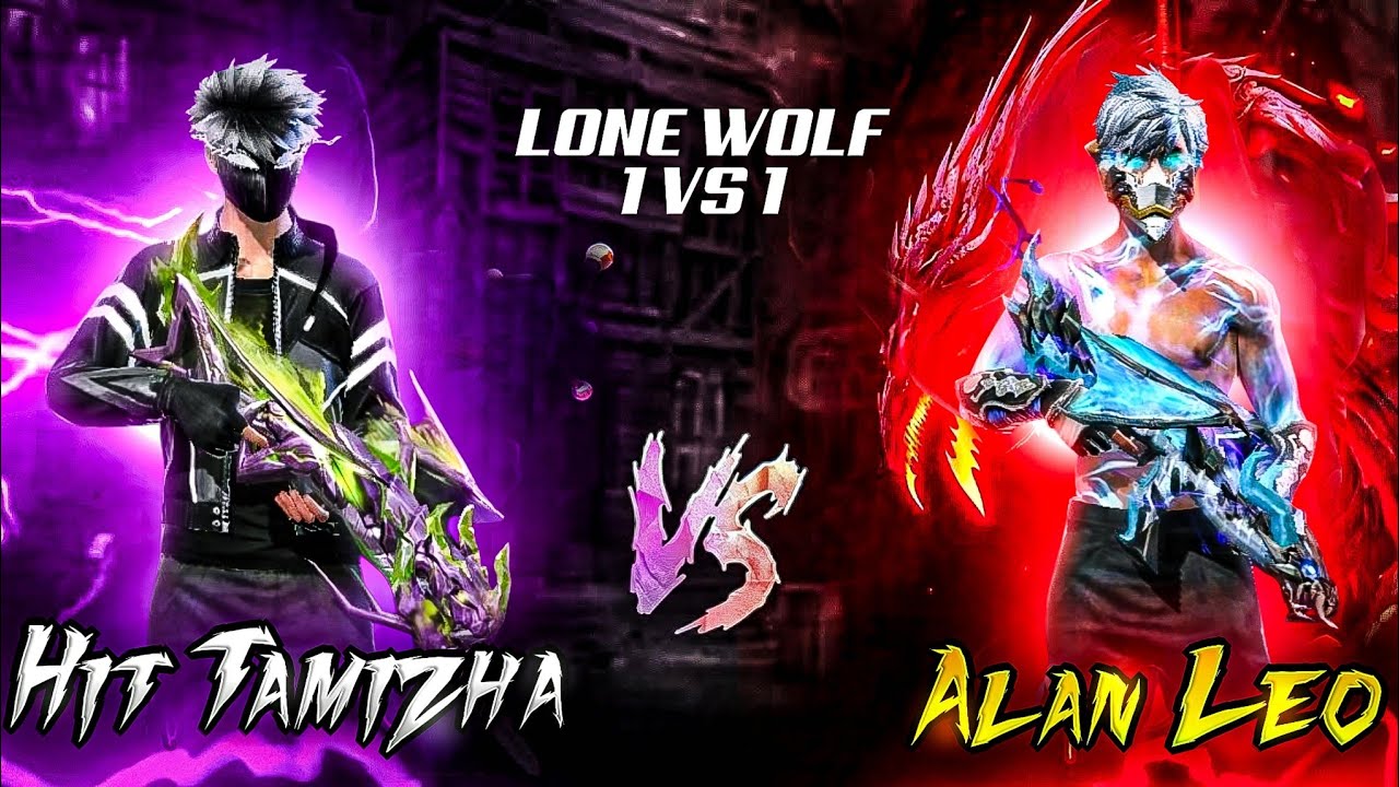 🐺  HIT TAMIZHA vs ALAN LEO 🦁 1 vs 1 😯 LONE WOLF 🔥 பகை 😯 DIAMONDS GIVEAWAY 💎 | ALAN vs HTG