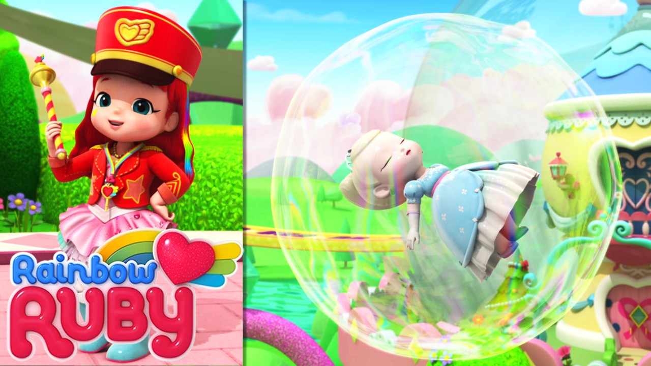 Save The Floating Sleeping Princess! | Rainbow Ruby - WildBrain | Full Episodes for Kids