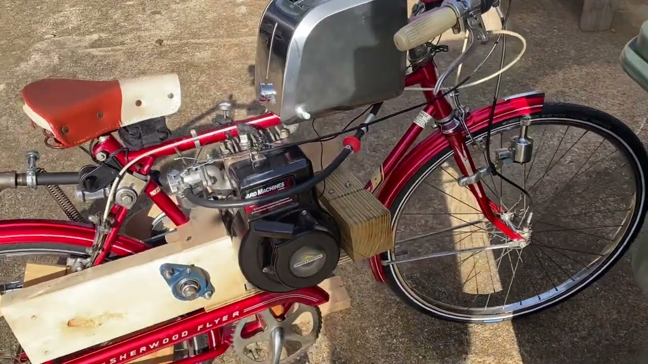 Vintage Motorized Briggs Bike (Not a Kit)