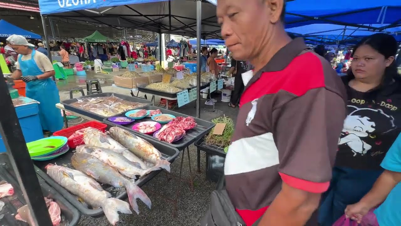 VIBRANT BORNEO WEEKEND MARKET HARI RAYA MOOD🎯PALING MERIAH TAMU SARIKEI SARAWAK LATEST‼️