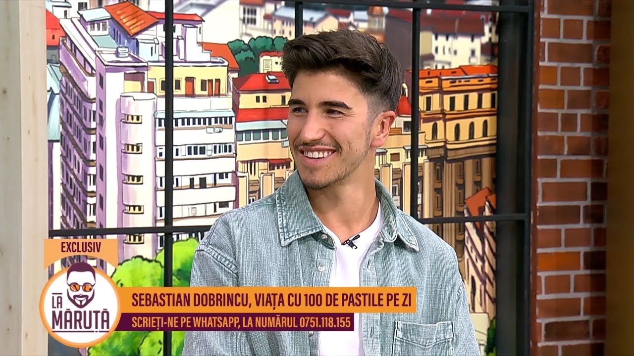 Sebastian Dobrincu, viața cu 100 de pastile pe zi