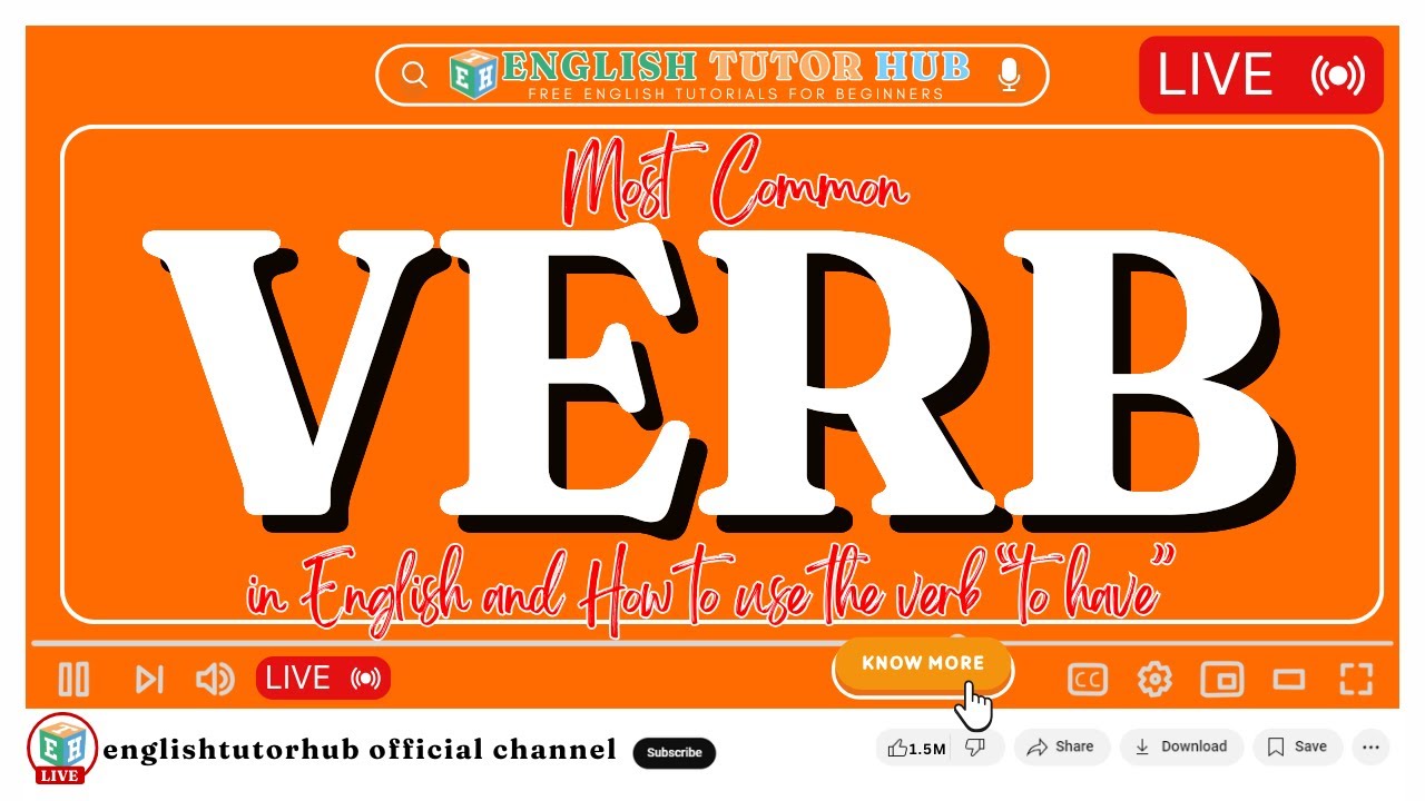 Learn Common Verbs + Master 