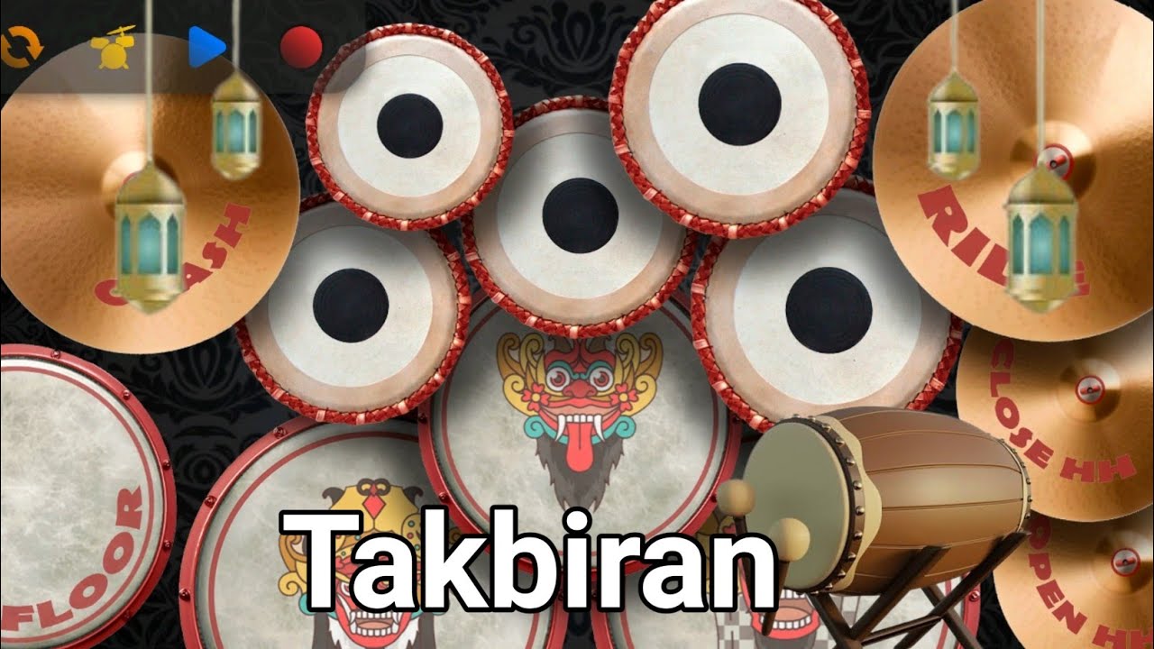 Takbiran - real drum kendang