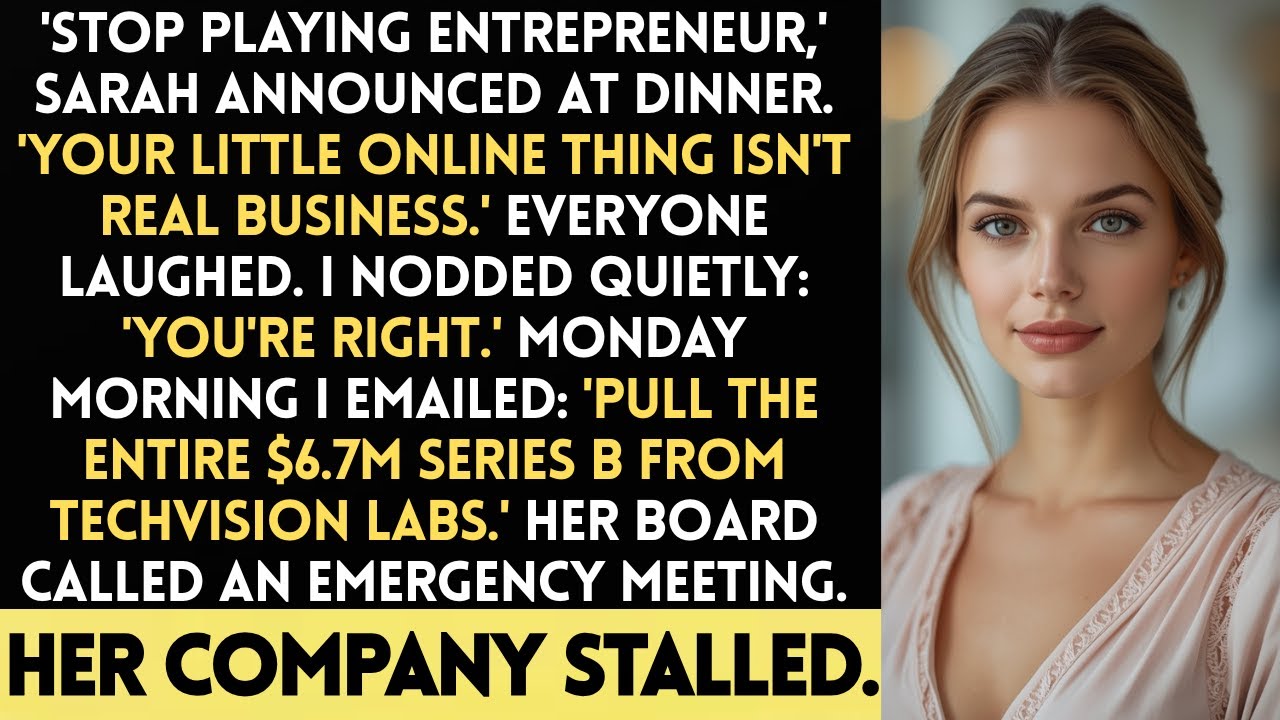 Sister Said 'Stop Playing Entrepreneur' — I'm Her Anonymous $6.7M Series B Invest