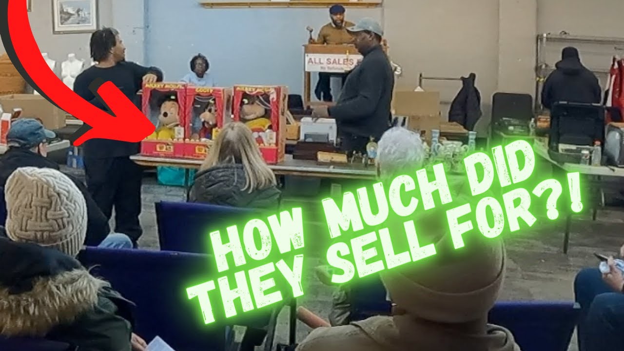 My full time income is shopping at auction houses