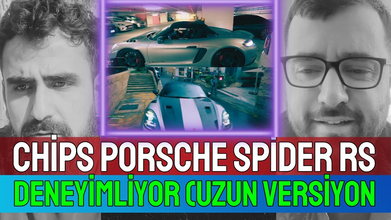 Chips, Porsche Spider RS ile Yağmur Altında S&uuml;r&uuml;ş Keyfi! 🇲🇹💨 (UZUN VERSİYON)
