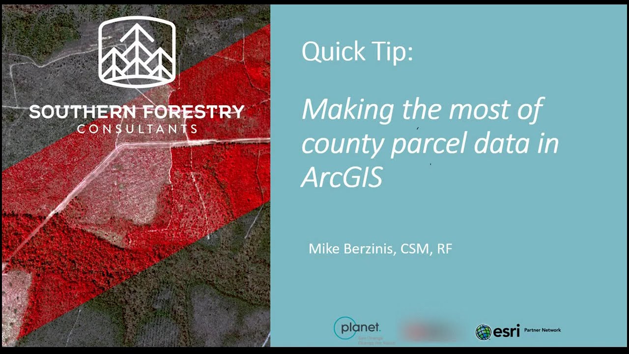 Using County Parcels in ArcGIS Pro