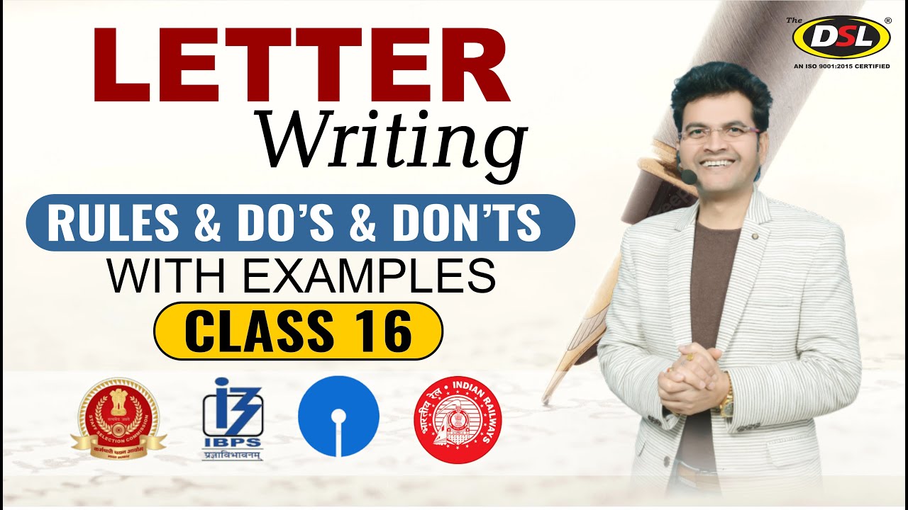 Letter Writing | SSC CGL | CHSL | Descriptive Exam | Rules & Do's & Don'ts | Dharmendra Sir
