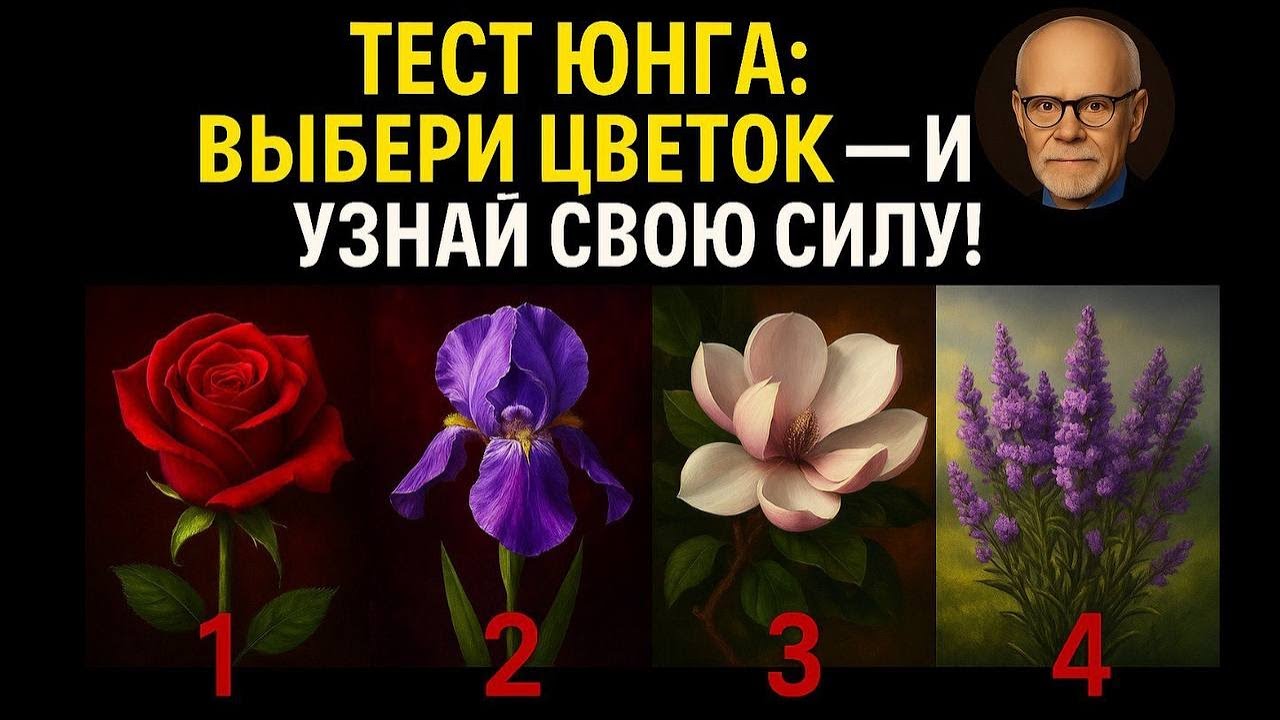 ВЫБЕРИ ЦВЕТОК — И УЗНАЙ СИЛУ, КОТОРАЯ ЖИВЁТ ВНУТРИ ТЕБЯ