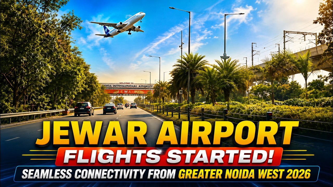 Greater Noida West Connectivity to Jewar Airport 2026 | Explore With NK #jewarairport #greaternoida