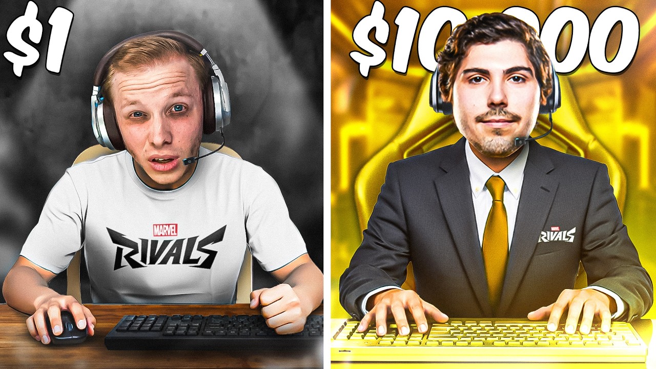 Тренер Marvel Rivals $1 против $10 000!