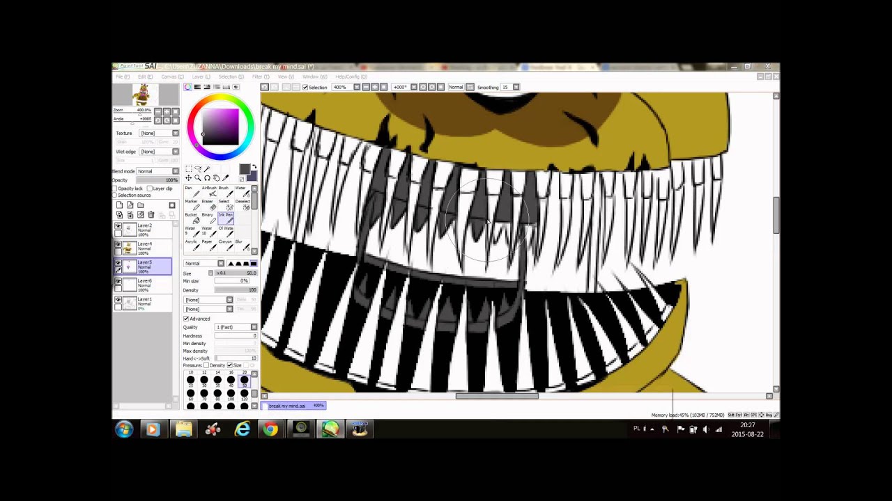 .:Break my Mind:. FNaF 4 Speedpaint