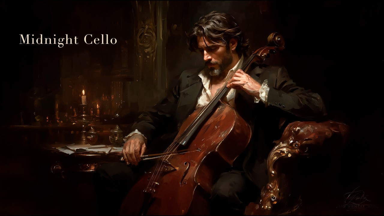 Midnight Cello in Candlelight 🎻 Relaxing Neoclassical Music for Sleep, Focus & Deep Emotions