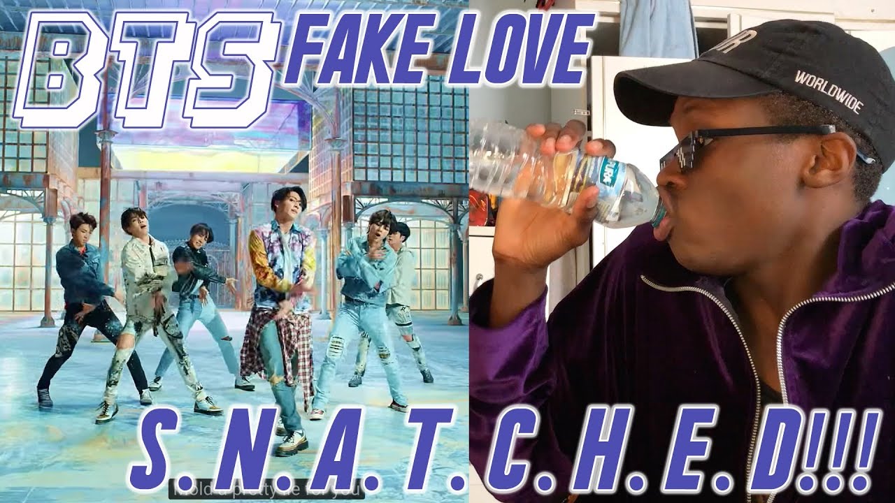BTS - FAKE LOVE MV REACTION: SPILT MY WATER PT.24/TIME TO DELIVER YOUR WIGS Y'ALL!!! 💇🏾‍♀️😩