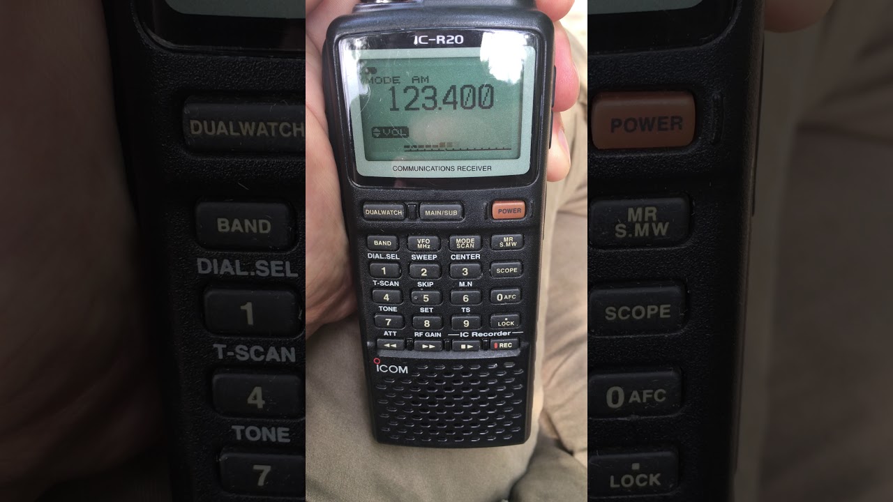 Icom IC-R20 Avia