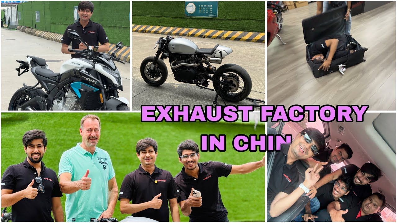 China vlog3 // visiting original and copy exhaust factory 