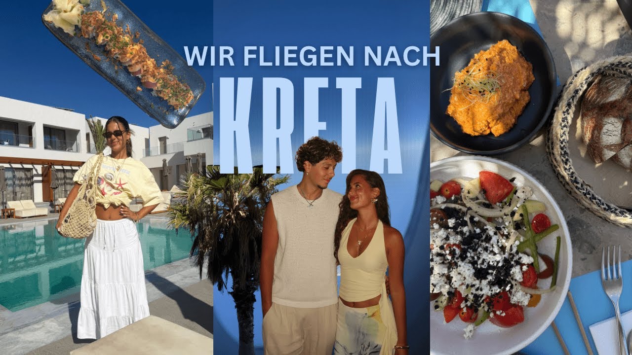 WIR FLIEGEN IN DEN URLAUB🌊🌴| Kreta Vlog