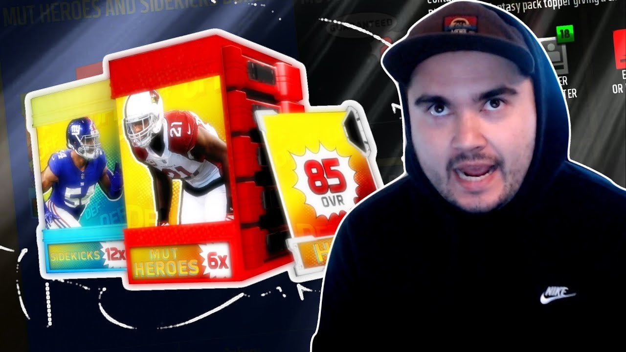 NEW MUT HEROES PACK OPENING!!! 91 OVR BEASTS! - MADDEN 18 PACK OPENING