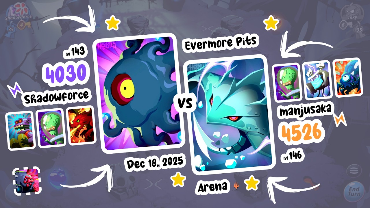 Ultimate Showdown: Shadowforce vs manjusaka | Evermore Pits | Phobies