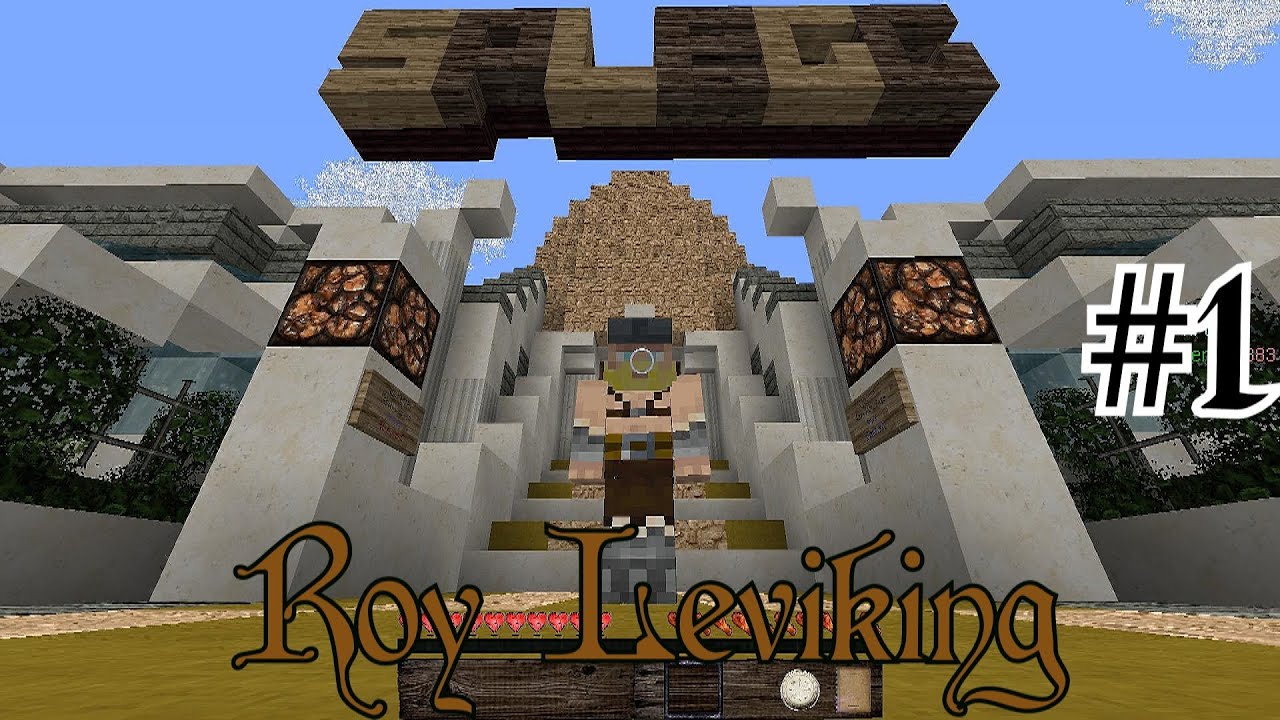 Minecraft - Splegg - Roy Leviking - FR #1