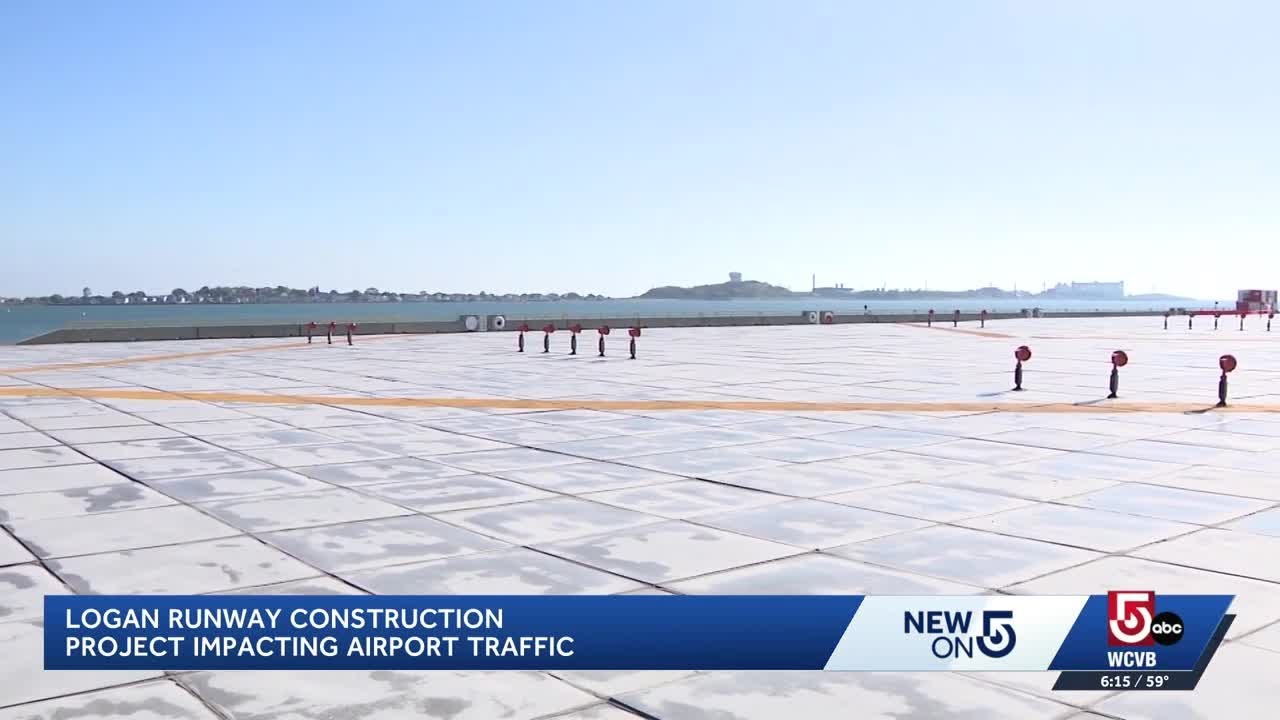 Busiest runway at Boston's Logan International Airport closed for major safety upgrade